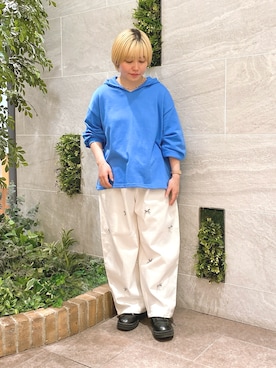 「Samansa Mos2（サマンサ モスモス）のアイテム」を使った、なこ。さん（レディース・153cm）の冬コーディネート
