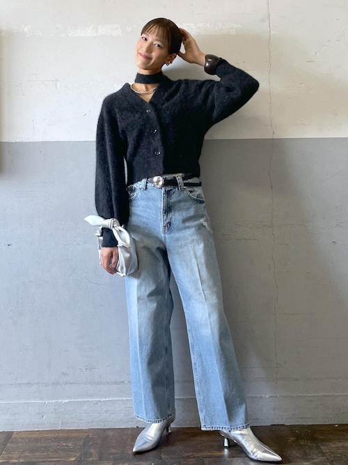 【サステナブル】リボンモチーフミニチェーンバック