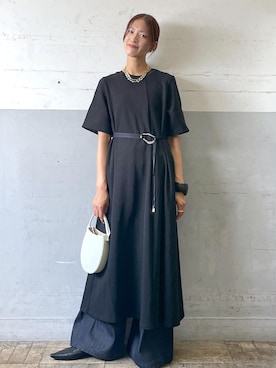 「アイテム（ワンピース/ドレス）」を使った、KIKUCHIさん（レディース・167cm・30代）の夏コーディネート