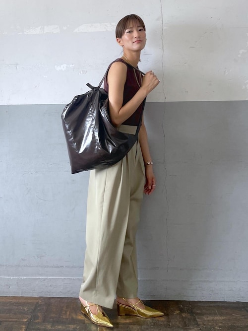 Miller for ADAM ET ROPE'】別注SLEEVELESS TEE（タンクトップ