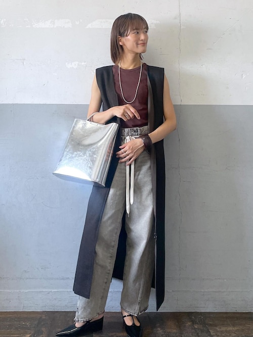 Miller for ADAM ET ROPE'】別注SLEEVELESS TEE（タンクトップ