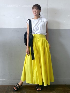 KIKUCHIさん（レディース・167cm）の夏コーディネート