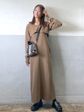 「アイテム（ワンピース/ドレス）」を使った、KIKUCHIさん（レディース・167cm・30代）の夏コーディネート