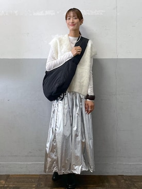 KIKUCHIさん（レディース・167cm）の秋コーディネート