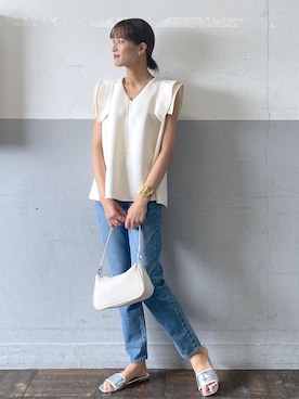 KIKUCHIさん（レディース・167cm）の夏コーディネート