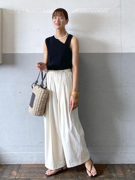 KIKUCHIさん（レディース・167cm）の夏コーディネート