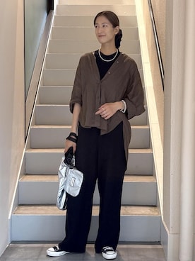 KIKUCHIさん(レディース・167cm)の夏コーディネート