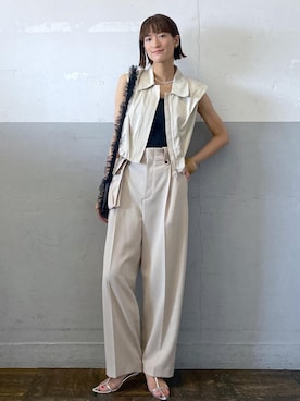 KIKUCHIさん（レディース・167cm）の春コーディネート