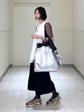 「HUNTER(ハンター)のアイテム」を使った、adamosariさん(レディース・165cm)の夏コーディネート