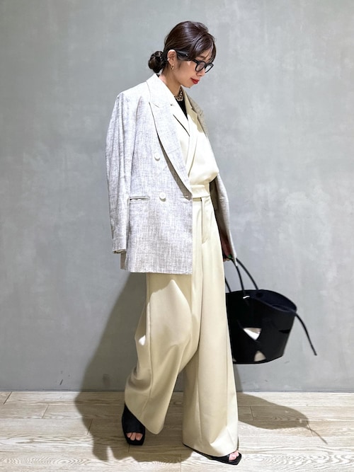 シルクネップテーラードジャケット（テーラードジャケット）｜ADAM ET