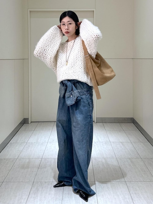 デニムジャンプスーツ（つなぎ/オールインワン）｜ADAM ET ROPE