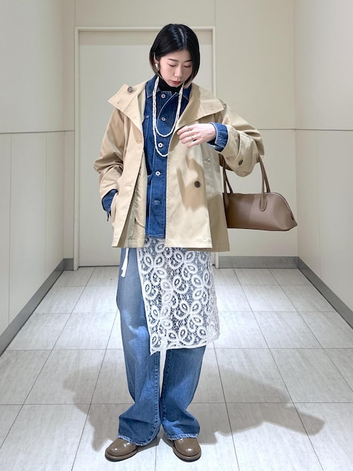 vintage stock lace scarf（バンダナ/スカーフ）｜ADAM ET ROPE