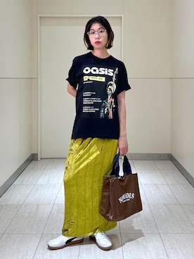 「アイテム（トートバッグ）」を使った、adamosariさん（レディース・165cm・20代）の夏コーディネート