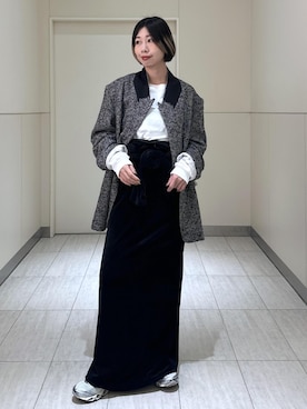 「アイテム（スウェット）」を使った、adamosariさん（レディース・165cm・30代）の秋コーディネート