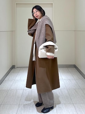 「アイテム（その他小物）」を使った、adamosariさん（レディース・165cm）の冬コーディネート