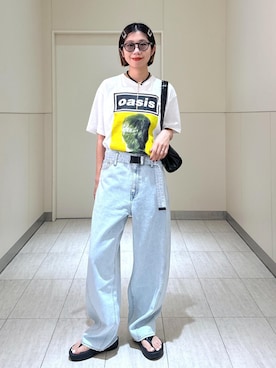 「アイテム（その他シューズ）」を使った、adamosariさん（レディース・165cm・30代）の夏コーディネート