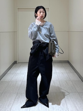 adamosariさん（レディース・165cm）の冬コーディネート