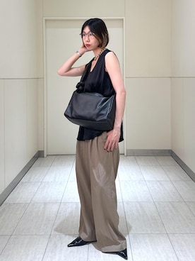 「ADAM ET ROPE'（アダムエロペ）のアイテム」を使った、adamosariさん（レディース・165cm）の夏コーディネート