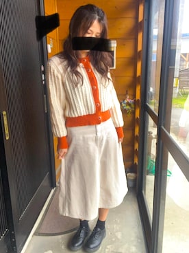 「Zipper（ジッパー）のアイテム」を使った、tentecotenさん（レディース・155cm）の秋コーディネート