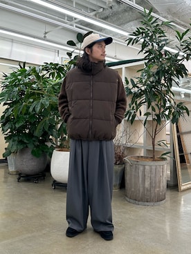 「CIAOPANIC（チャオパニック）のアイテム（その他アウター）」を使った、hsm58さん（メンズ・173cm）の冬コーディネート