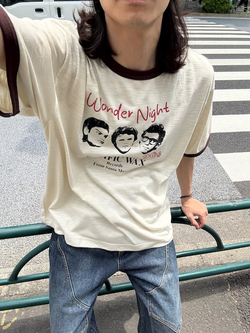 アソートプリントリンガーTシャツ