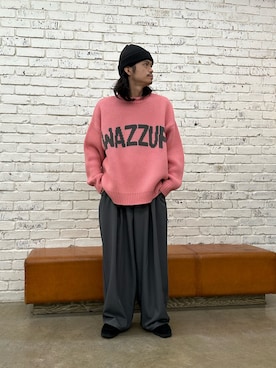 「ニツト」｜hsm58さん（メンズ・173cm）の冬コーディネート