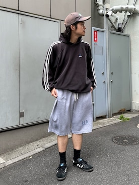 adidasのアイテムを使った「ストリートファッション」のメンズ人気 95