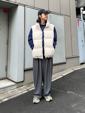 「CIAOPANIC（チャオパニック）のアイテム（その他アウター）」を使った、hsm58さん（メンズ・173cm）の秋コーディネート