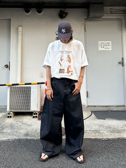 バギーワイドデニム CIAOPANIC ジーンズ 「cian denim/シアンデニム」バギーワイド