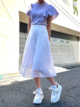 「ASH（アッシュ）のアイテム」を使った、ASHスタッフさん（レディース・165cm）の秋コーディネート