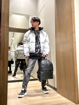 「ホリデー」｜「アイテム（ジャケット/アウター）」を使った、SHOさん（メンズ・164cm）の秋コーディネート