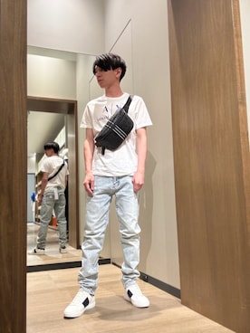 SHOさん（メンズ・164cm）の夏コーディネート