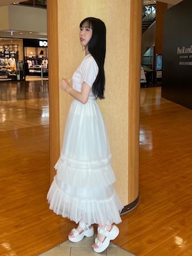「スポサン」｜のんさん（レディース・164cm）の夏コーディネート