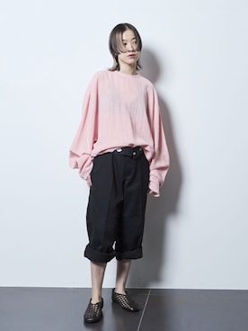YAMASHITAさん(レディース・156cm)の夏コーディネート