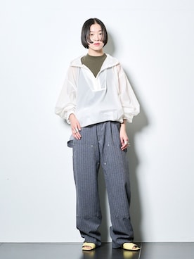 YAMASHITAさん(レディース・156cm)の春コーディネート