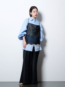 「TANAKA（タナカ）のアイテム」を使った、YAMASHITAさん（レディース・156cm）の春コーディネート
