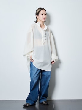 YAMASHITAさん(レディース・156cm)の夏コーディネート