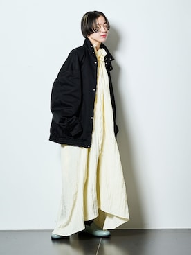 YAMASHITAさん(レディース・156cm)の冬コーディネート