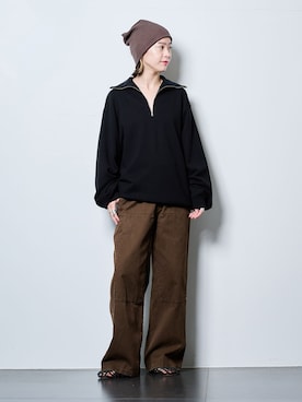 「Mollini（モリーニ）のアイテム」を使った、YAMASHITAさん（レディース・156cm）の夏コーディネート