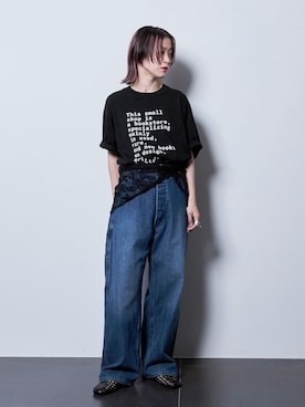 「Mollini（モリーニ）のアイテム」を使った、YAMASHITAさん（レディース・156cm）の夏コーディネート