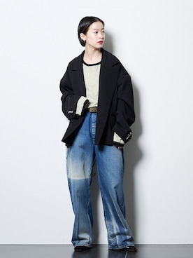 「LEE」｜YAMASHITAさん（レディース・156cm）の春コーディネート