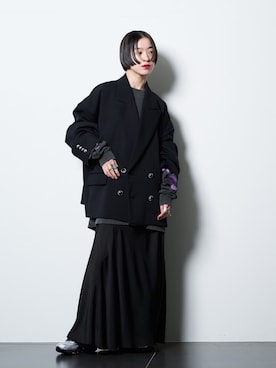 YAMASHITAさん(レディース・156cm)の冬コーディネート