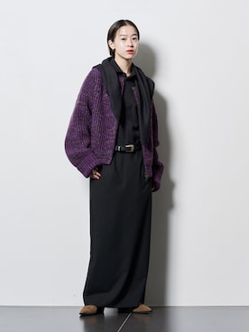 「アイテム（その他シューズ）」を使った、YAMASHITAさん（レディース・156cm）の秋コーディネート