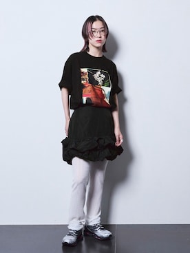 YAMASHITAさん（レディース・156cm）の夏コーディネート