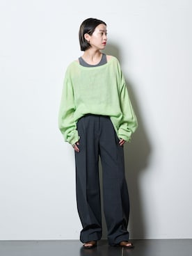 YAMASHITAさん(レディース・156cm)の春コーディネート