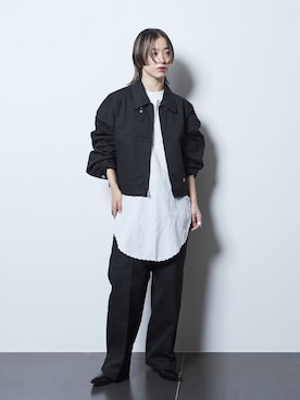 「Mollini（モリーニ）のアイテム」を使った、YAMASHITAさん（レディース・156cm）の夏コーディネート