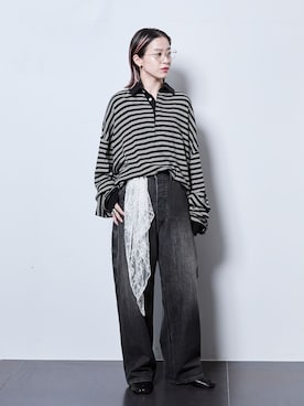 YAMASHITAさん(レディース・156cm)の夏コーディネート