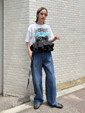 YAMASHITAさん(レディース・156cm)の夏コーディネート