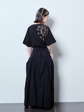 YAMASHITAさん（レディース・156cm）の夏コーディネート