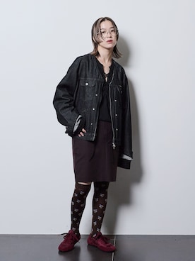 YAMASHITAさん(レディース・156cm)の秋コーディネート